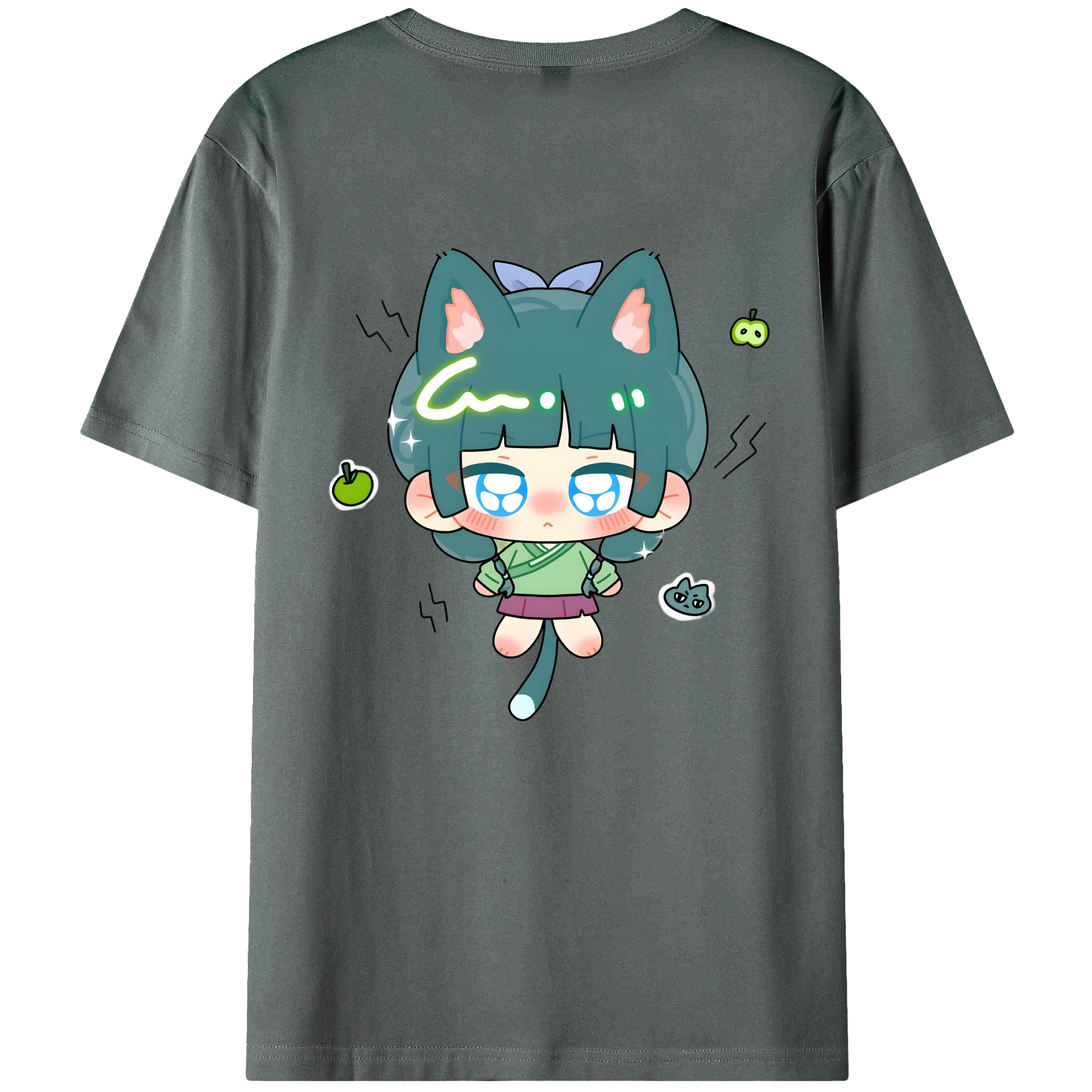 （画像用） 薬屋のひとりごと The Apothecary Diaries 綿100％半袖Tシャツ（背面プリント）